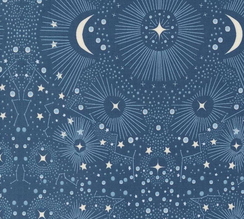 Woodland Wonder Starshine Celestial Dusk by Gingiber for Moda Fabrics