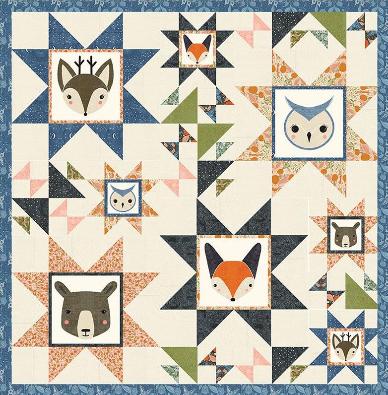 Woodland Friends Pattern by Jenni Wingenroth for Gingiber