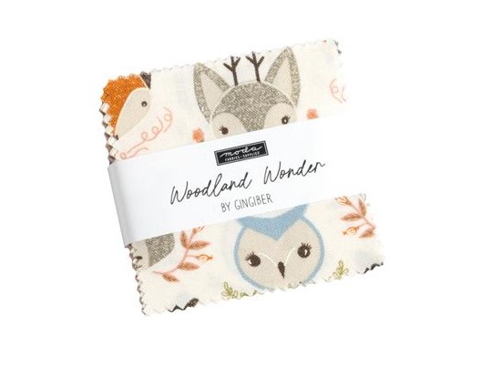 Woodland Wonder Mini Charm by Gingiber for Moda Fabrics