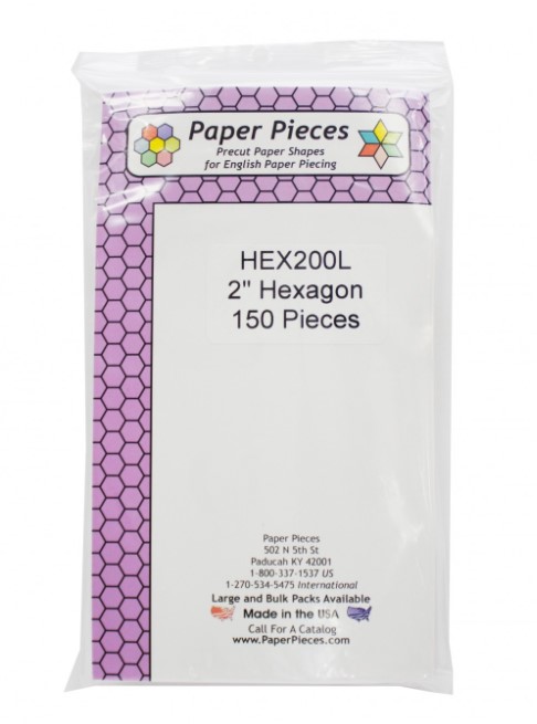 2" Hexagons Large Pack