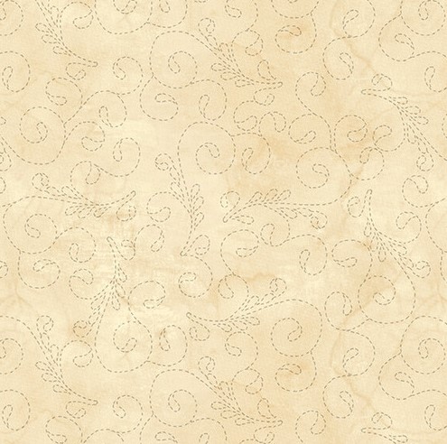 Stitch Meandering Stitch Wide Back Ivory from Blank Quilting