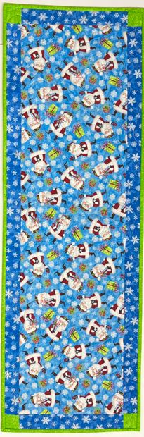 Jolly Santa Tablerunner Kit