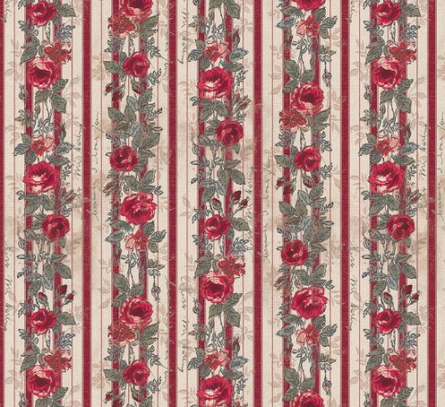 Palette Red Wallpaper by Tim Holtz for Free Spirit Fabrics