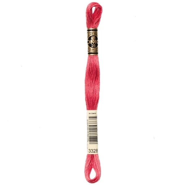 DMC Embroidery Floss Dark Salmon 3328