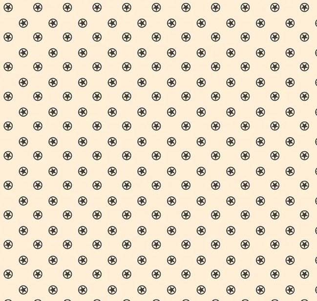 Cowboys Circle Stars Cream by Echo Park Paper Co for Riley Blake Designs