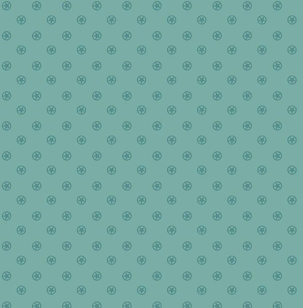 Cowboys Circle Stars Teal by Echo Park Paper for Riley Blake Designs
