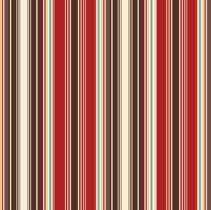 Cowboys Stripes Barn Red by Echo Park Paper Co for Riley Blake Designs