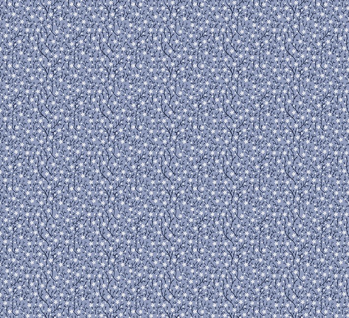 Jasper Blue Growing Vine Periwinkle by Whistler Studios for Windham Fabrics