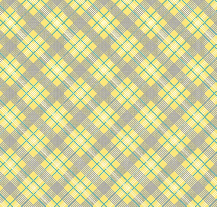 Fanfare Bias Plaid Yellow by Whistler Studios for Windham Fabrics