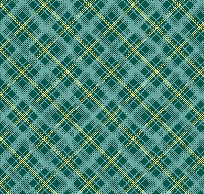 Fanfare Bias Plaid Emerald by Whistler Studios for Windham Fabrics
