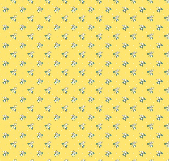 Fanfare Petite Pickings Yellow by Whistler Studios for Windham Fabrics