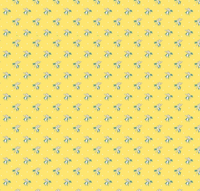 Fanfare Petite Pickings Yellow by Whistler Studios for Windham Fabrics