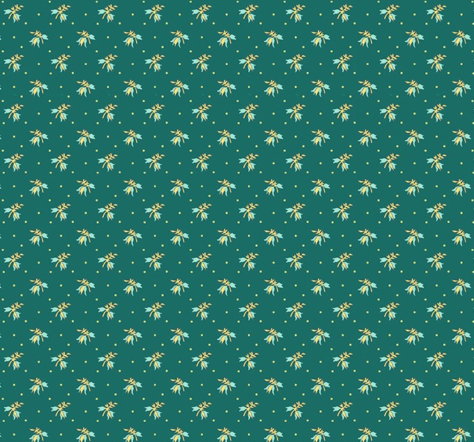 Fanfare Petite Pickings Emerald by Whistler Studios for Windham Fabrics