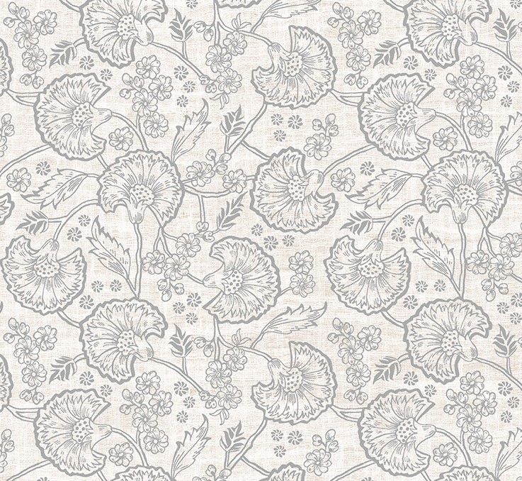 Fanfare Block Print Linen by Whistler Studios for Windham Fabrics