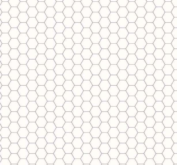 Bee Backgrounds Honeycomb Gray by Lori Holt for Riley Blake Designs