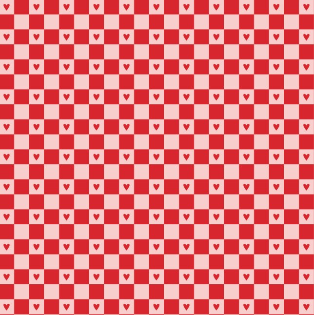 Sweetheart Checks Red by My Mind's Eye for Riley Blake Designs