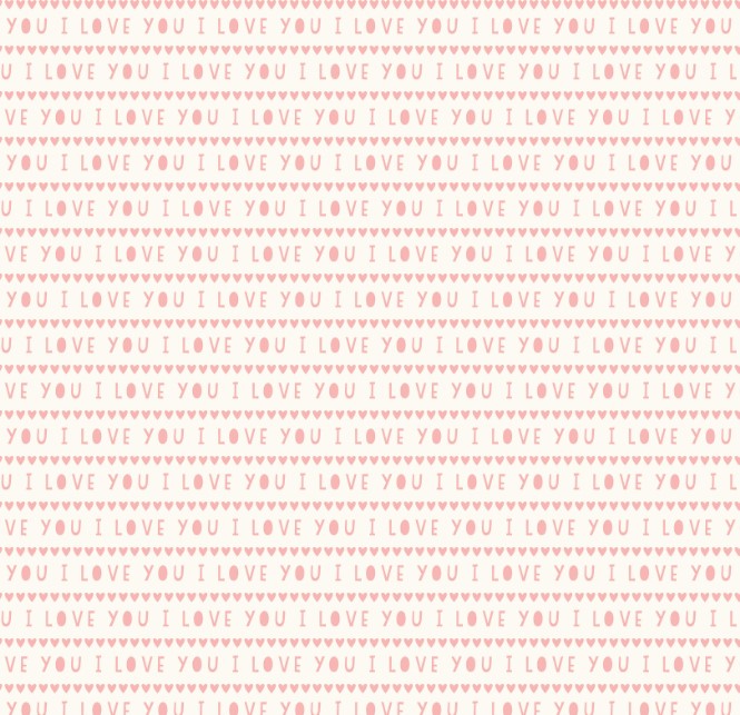 Sweetheart I Love You Cream by My Mind's Eye for Riley Blake Designs