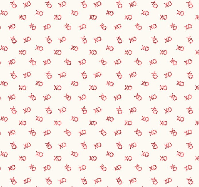 Sweetheart XO Cream by My Mind's Eye for Riley Blake Designs