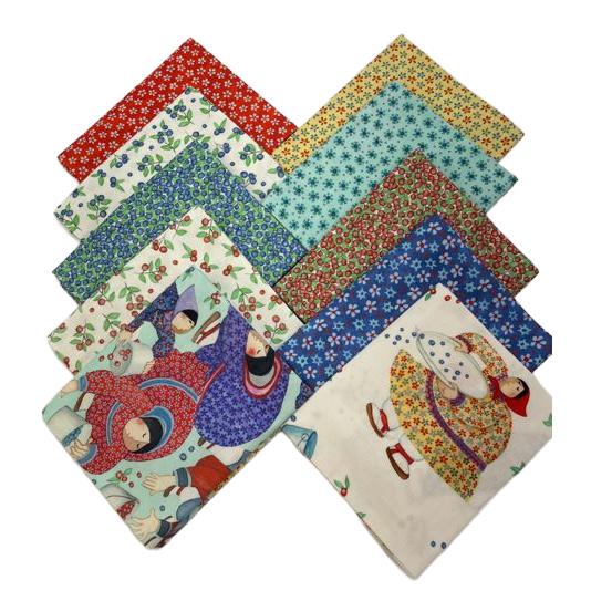 Berry Pickers Fat Quarter Bundle
