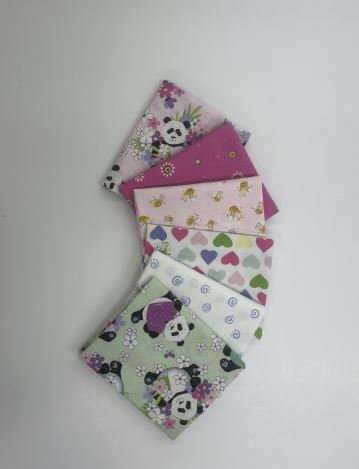 Panda Party Fat Quarter Bundle