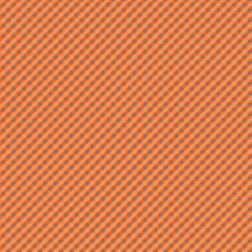 Autumn Gingham Pumpkin