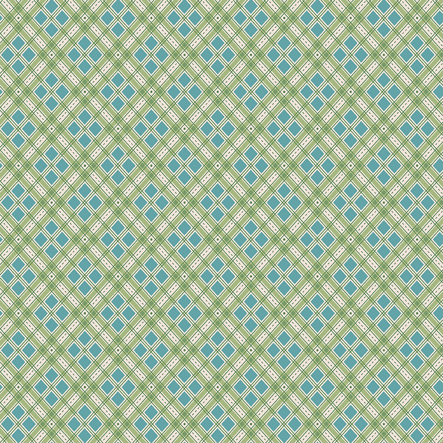 Autumn Plaid Lettuce