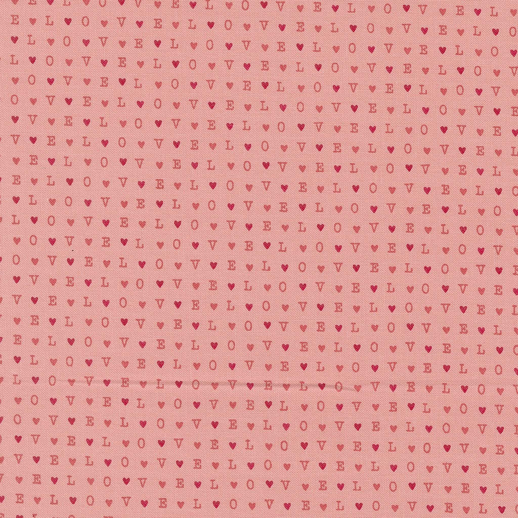 Love Blooms Love Typeset Blush