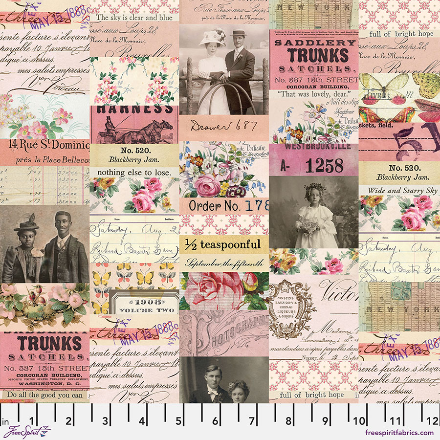 Pink Collage by Tim Holtz