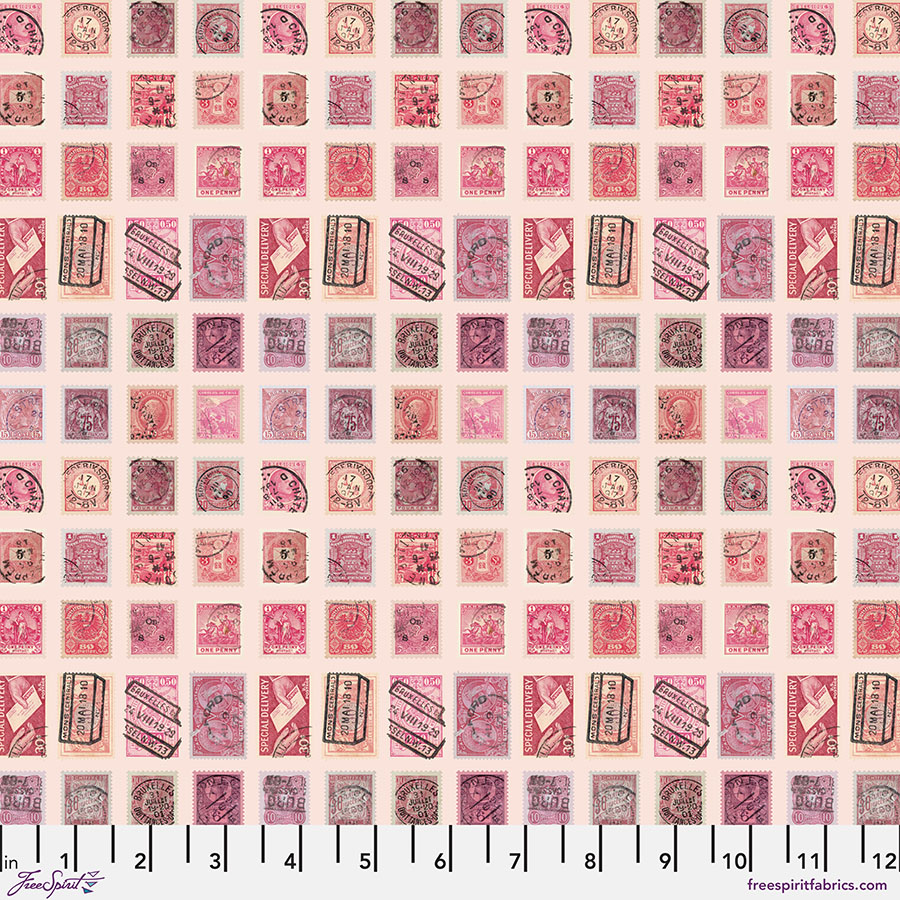 Pink Stamps by Tim Holtz