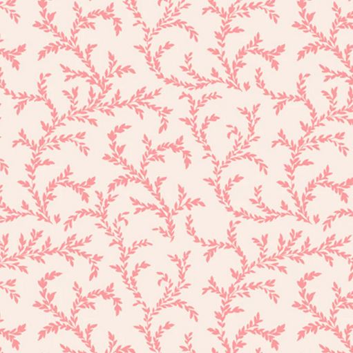 Victoria Vines Ecru Pink