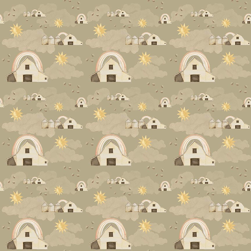 You are My Sunshine Barn Rainbow