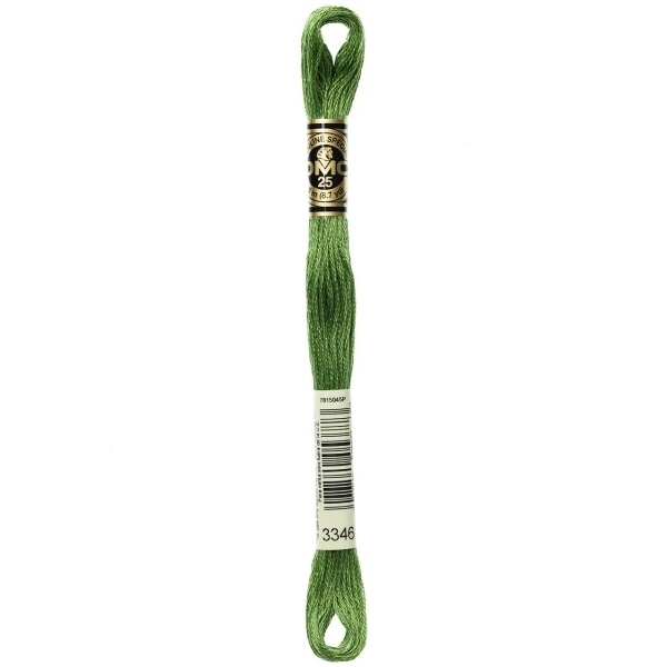 DMC Embroidery Floss Hunter Green 3346