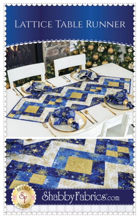 Lattice Table Runner Pattern