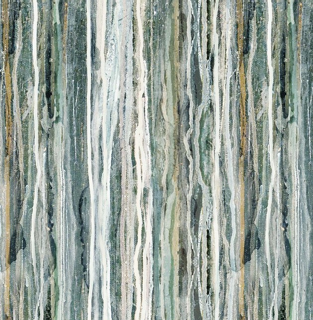 Lone Wolf Stripe Blue by Deborah Edwards and Melanie Samra for Northcott Fabrics