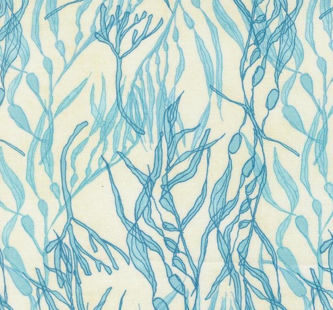 Serena Shores Seaweeds Cloud by Robin Pickens for Moda Fabrics