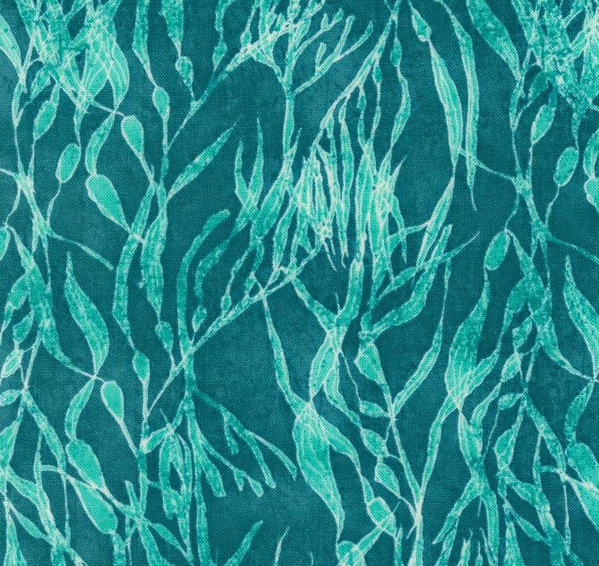 Serena Shores Seaweeds Lagoon by Robin Pickens for Moda Fabrics