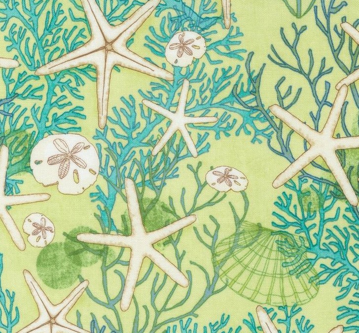 Serena Shores Beachcomber Kelp by Robin Pickens for Moda Fabrics