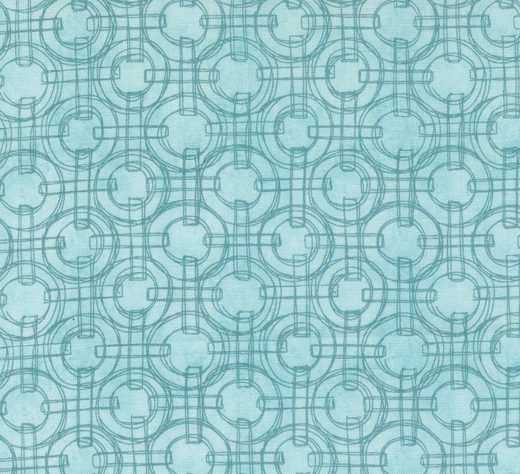 Serena Shores Linked Rings Mist by Robin Pickens for Moda Fabrics