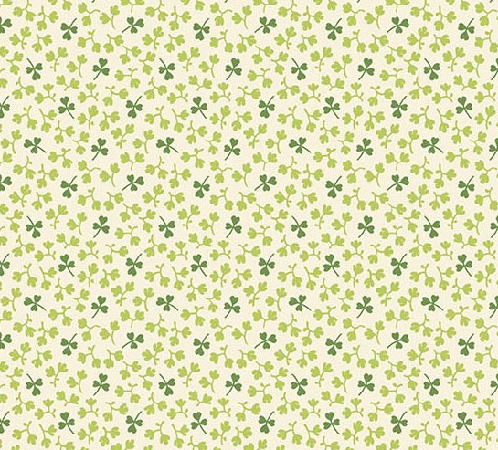 Little Clover Clover Field White from Andover Fabrics