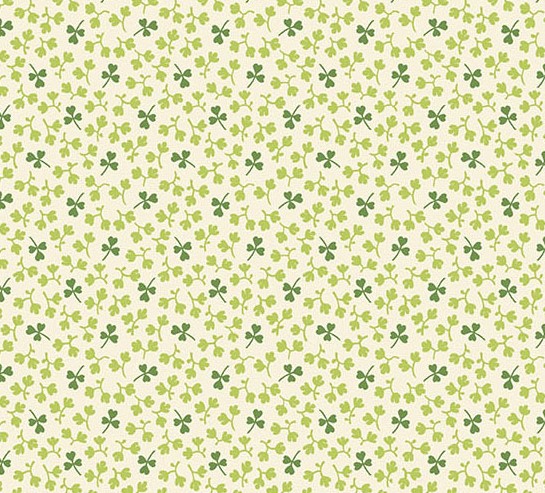 Little Clover Clover Field White from Andover Fabrics