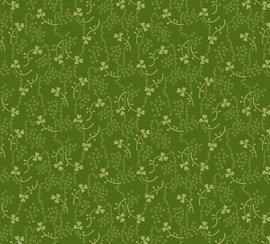 Little Clover Clover Fizz Green from Andover Fabrics