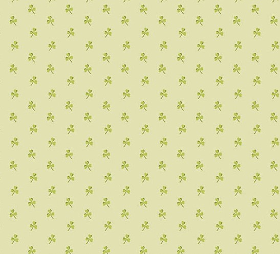Little Clover Polka Clover Grellow from Andover Fabrics