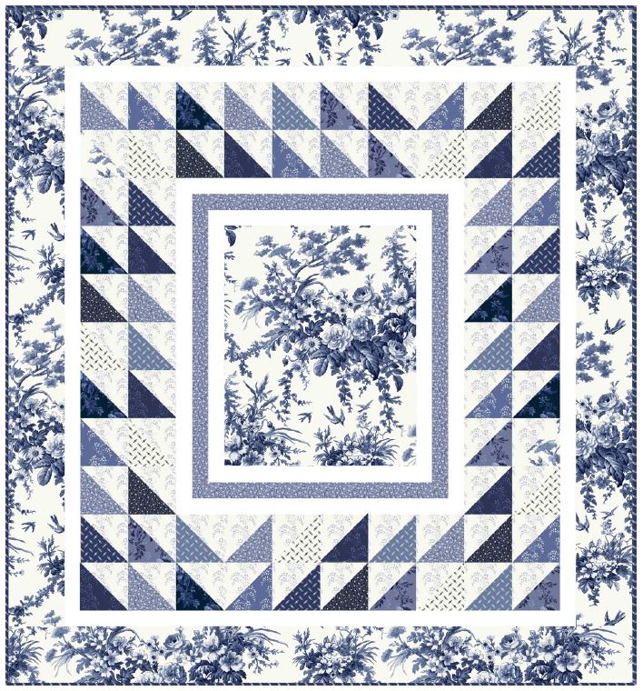 Blue Haven Quilt Kit