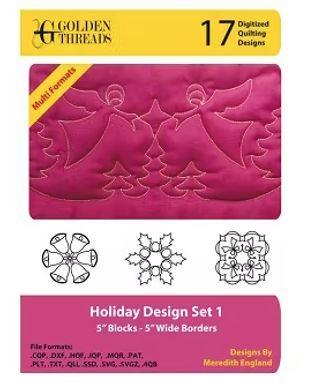 Holiday Design Set 1 From Golden Threads