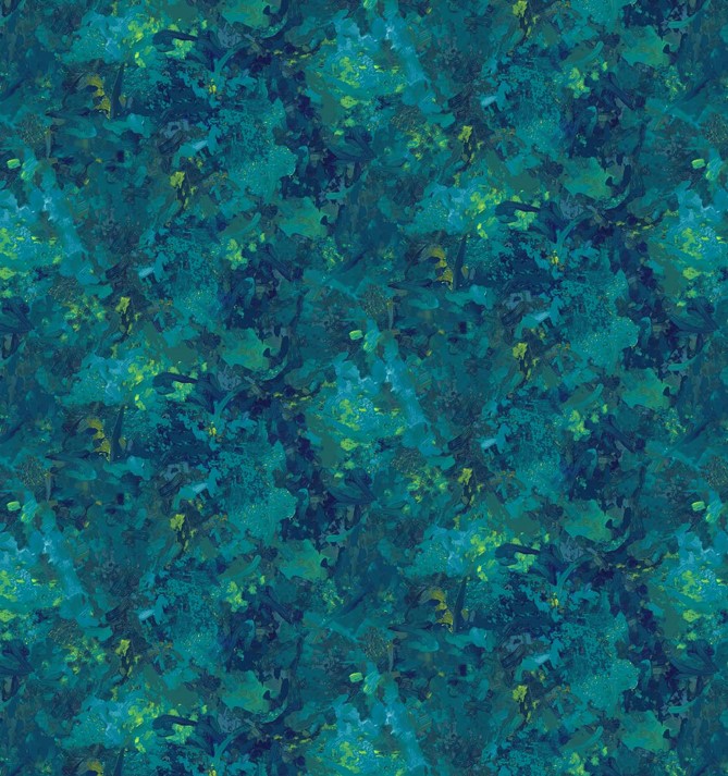 Chroma Peacock by Deborah Edwards for Northcott Fabrics