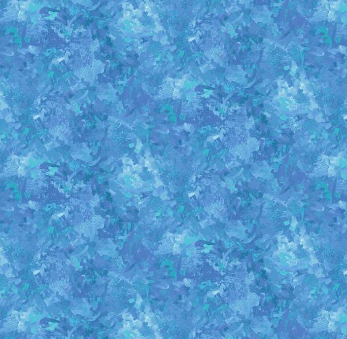 Chroma Bahama Blue by Deborah Edwards for Northcott Fabrics