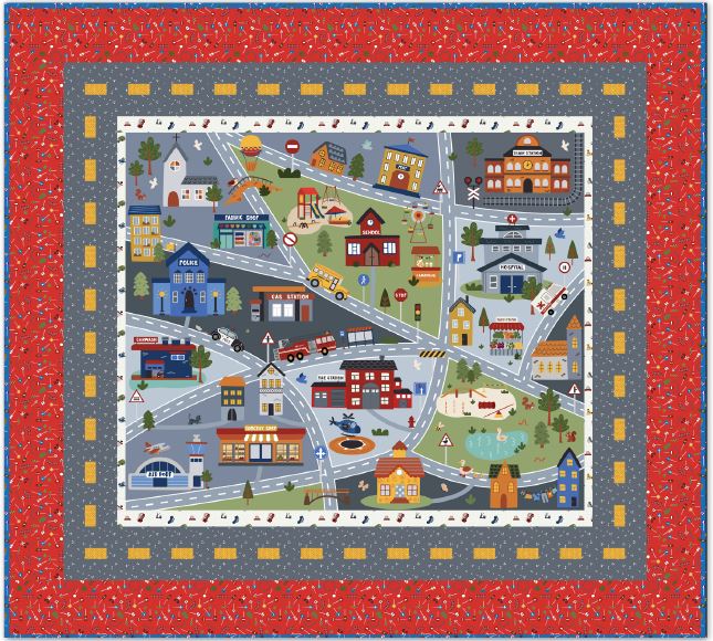 It Takes A Village Playmat Quilt