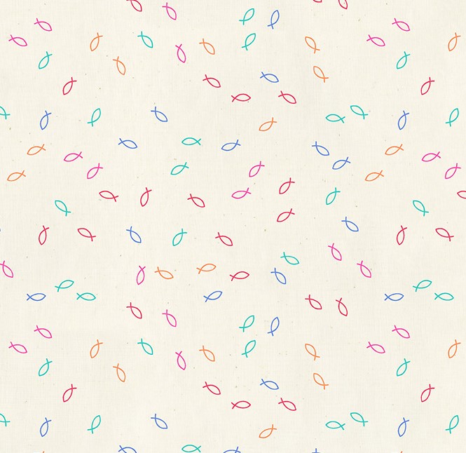 Miniatures A Big Catch Multitudes by Whistlers Studios for Windham Fabrics