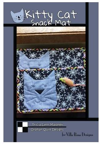 Kitty Cat Snack Mat Pattern by Tricia Lynn Maloney for Villa Rosa Designs