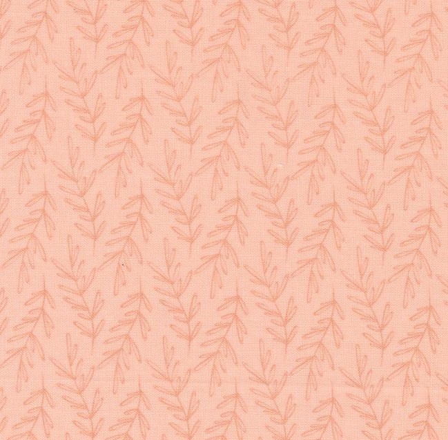 Chirp Leaf Me Here Sunrise by Elena Amo for Moda Fabrics